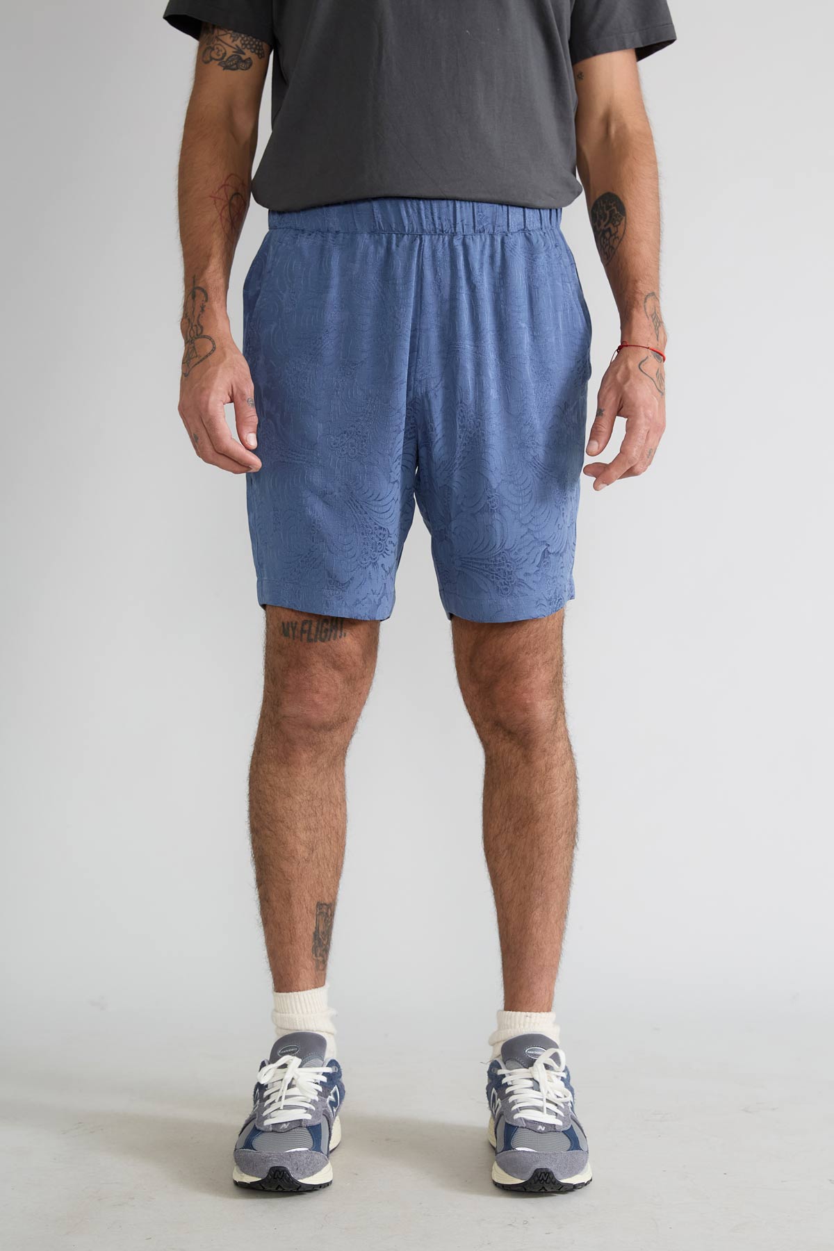 zen indigo Leichte Reiseshorts