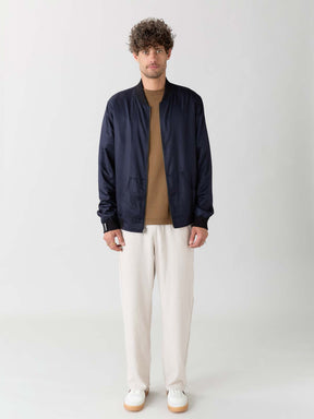 moka/navy Reversible Bomber