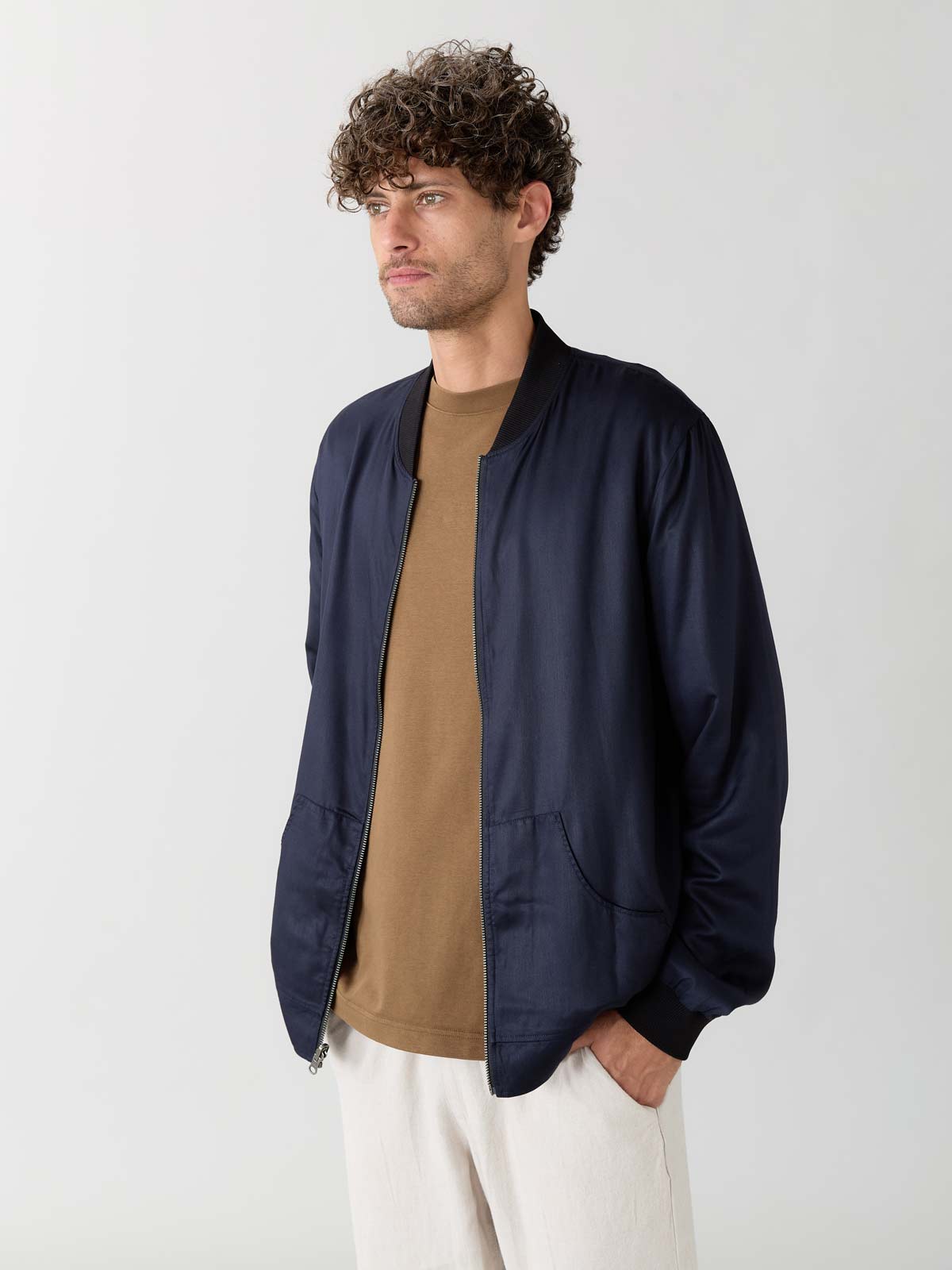 moka/navy Wendejacke