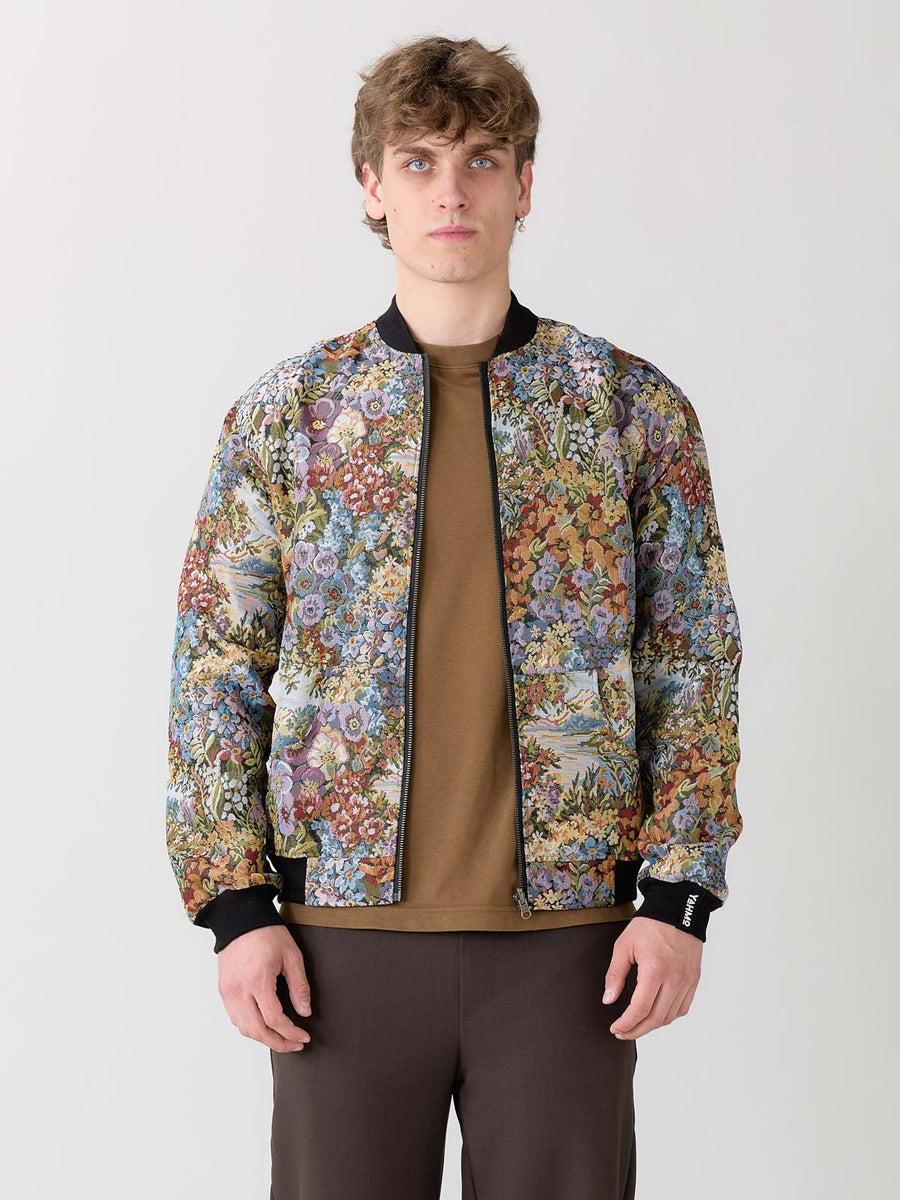 bouquet/black Reversible Sofa Bomber