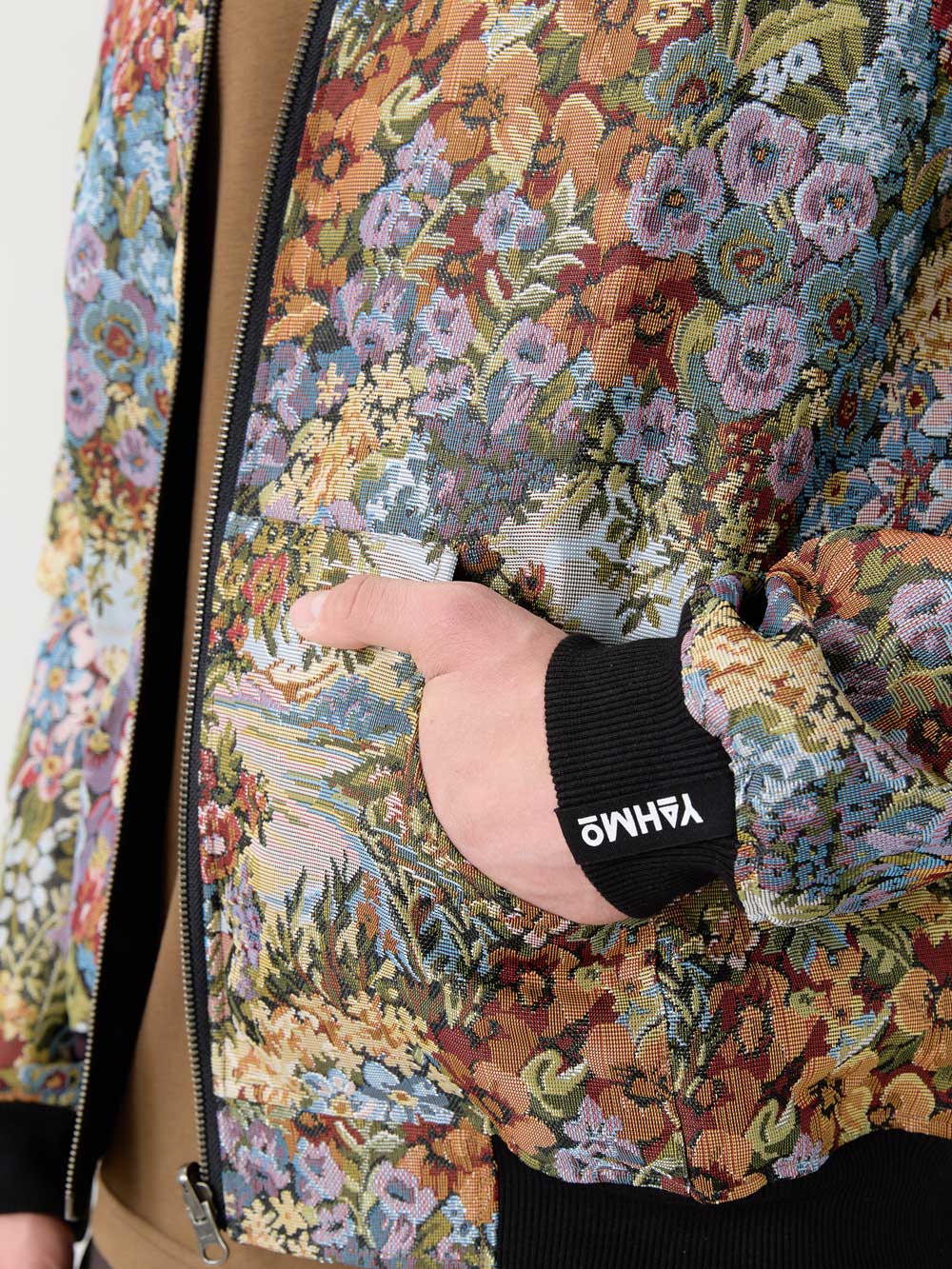 bouquet/black Reversible Sofa Bomber