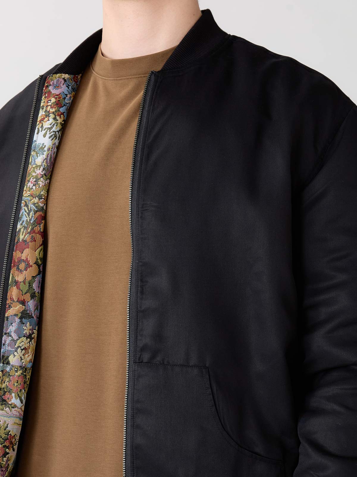 bouquet/black Reversible Sofa Bomber