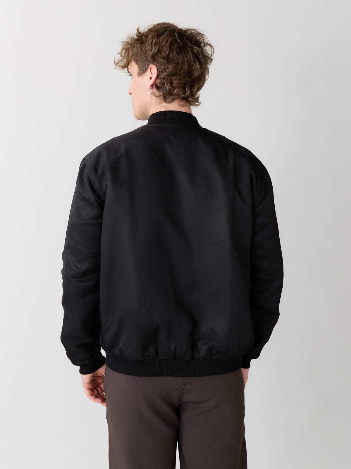 bouquet/black Reversible Sofa Bomber