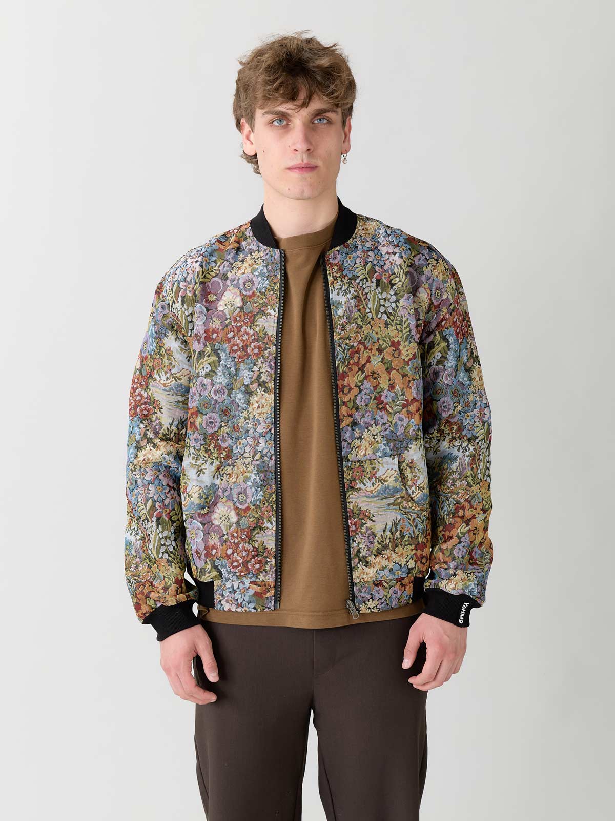 bouquet/black Reversible Sofa Bomber