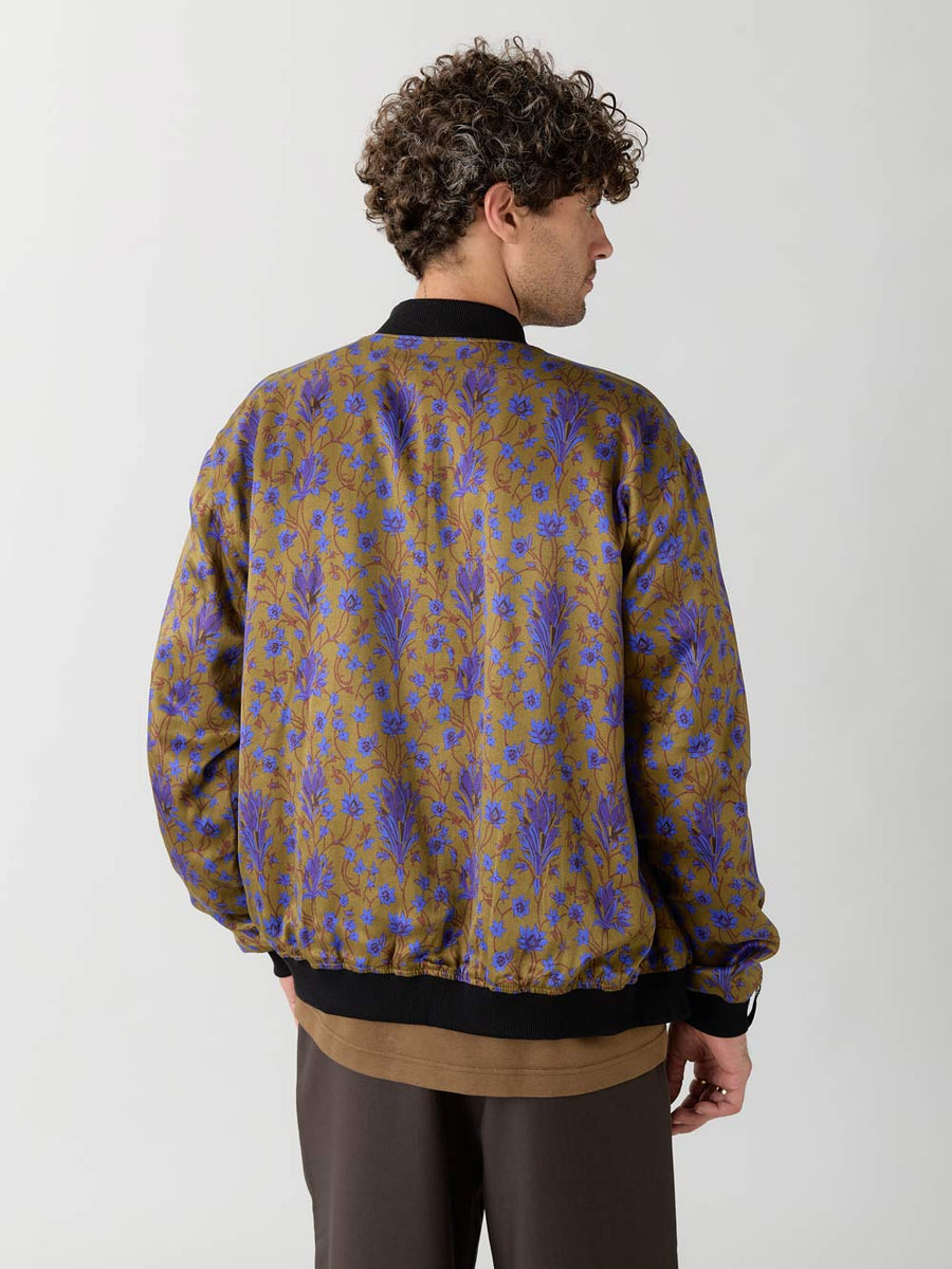 dragonfly/black Reversible Bomber Corduroy