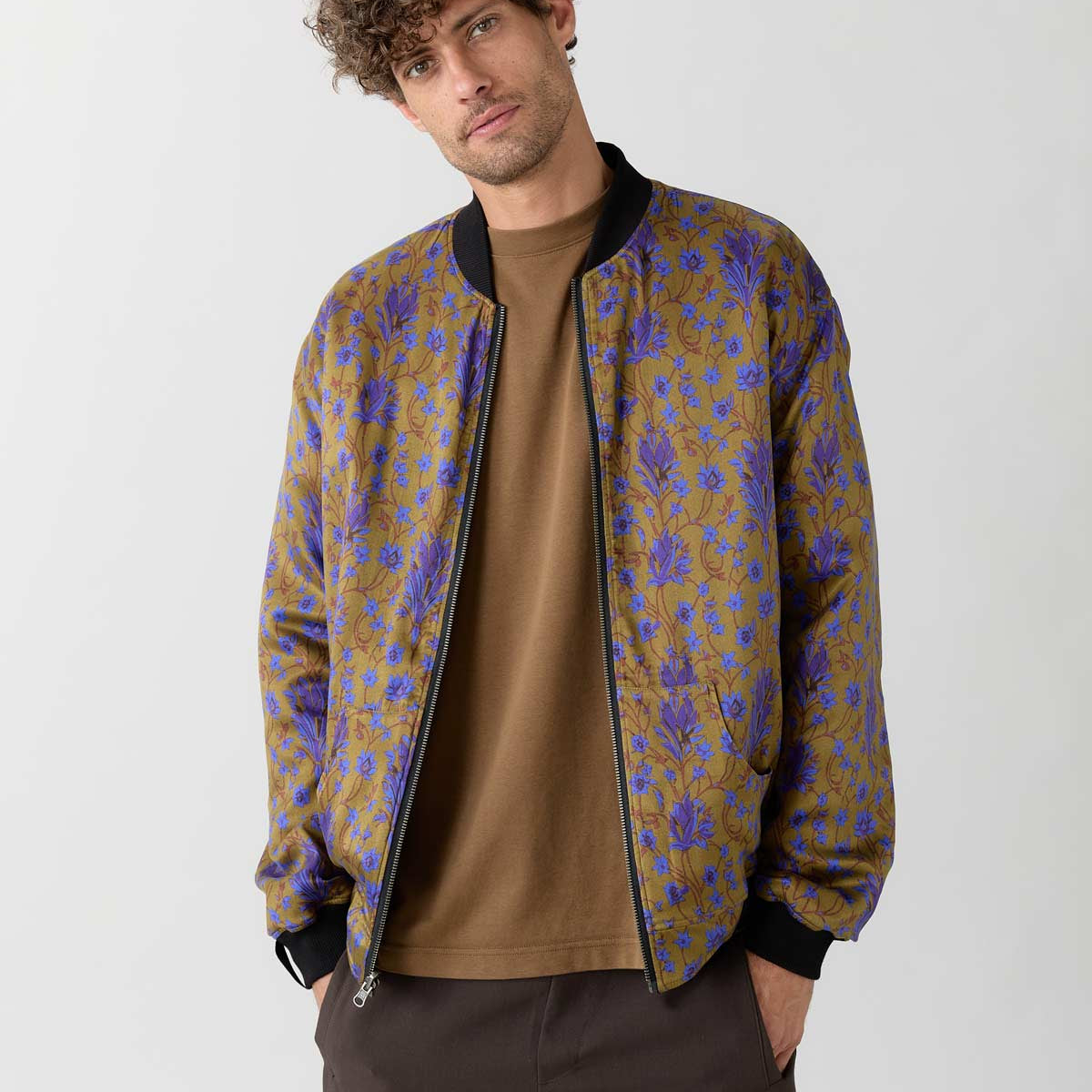 Oskar Reversible Bomber Jacket Dragonfly/Black
