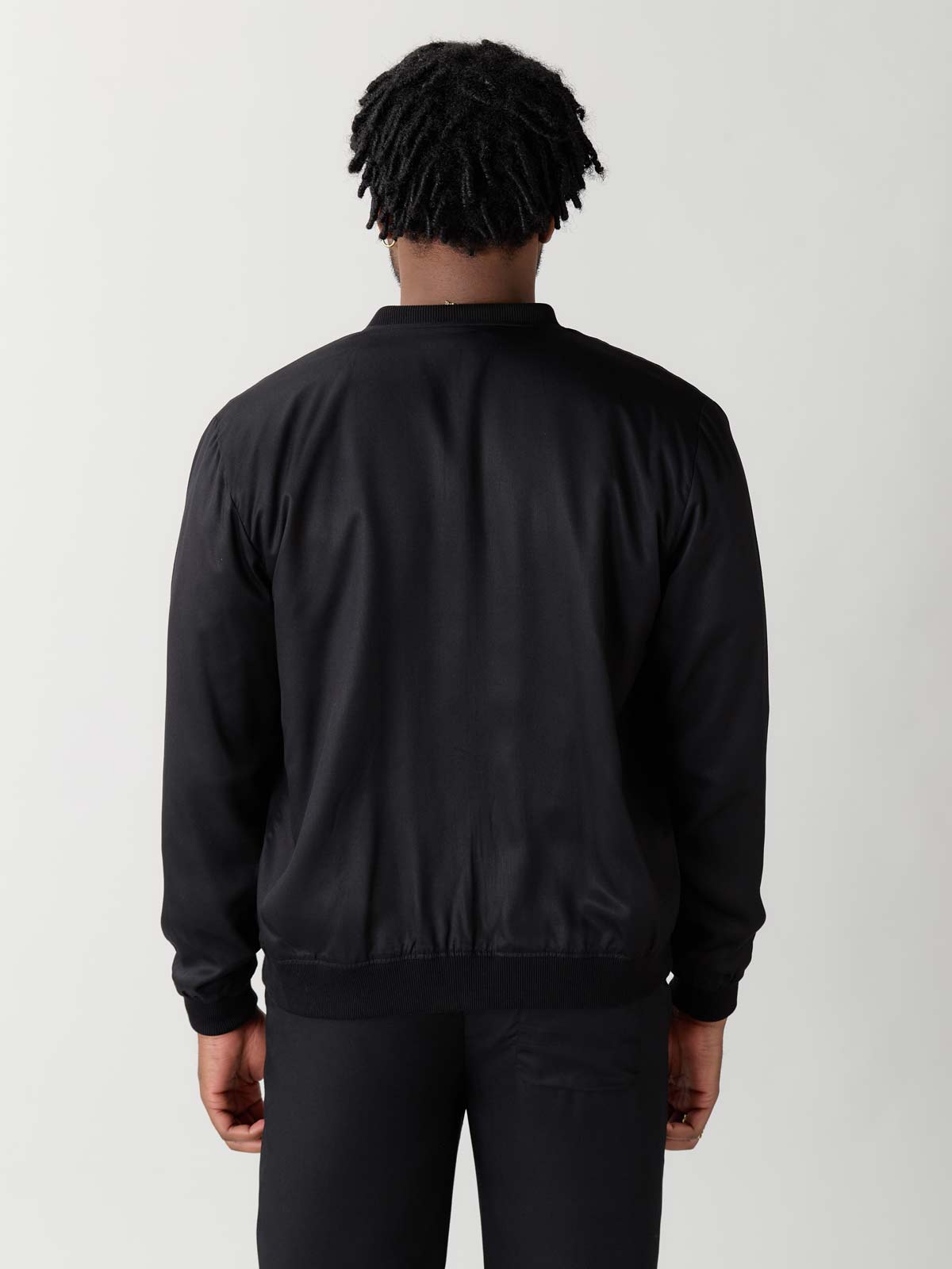 eclipse/black Reversible Bomber