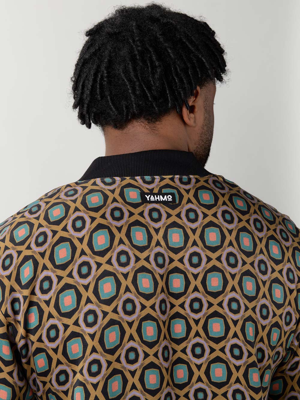 kaleidoscope/black Reversible Bomber