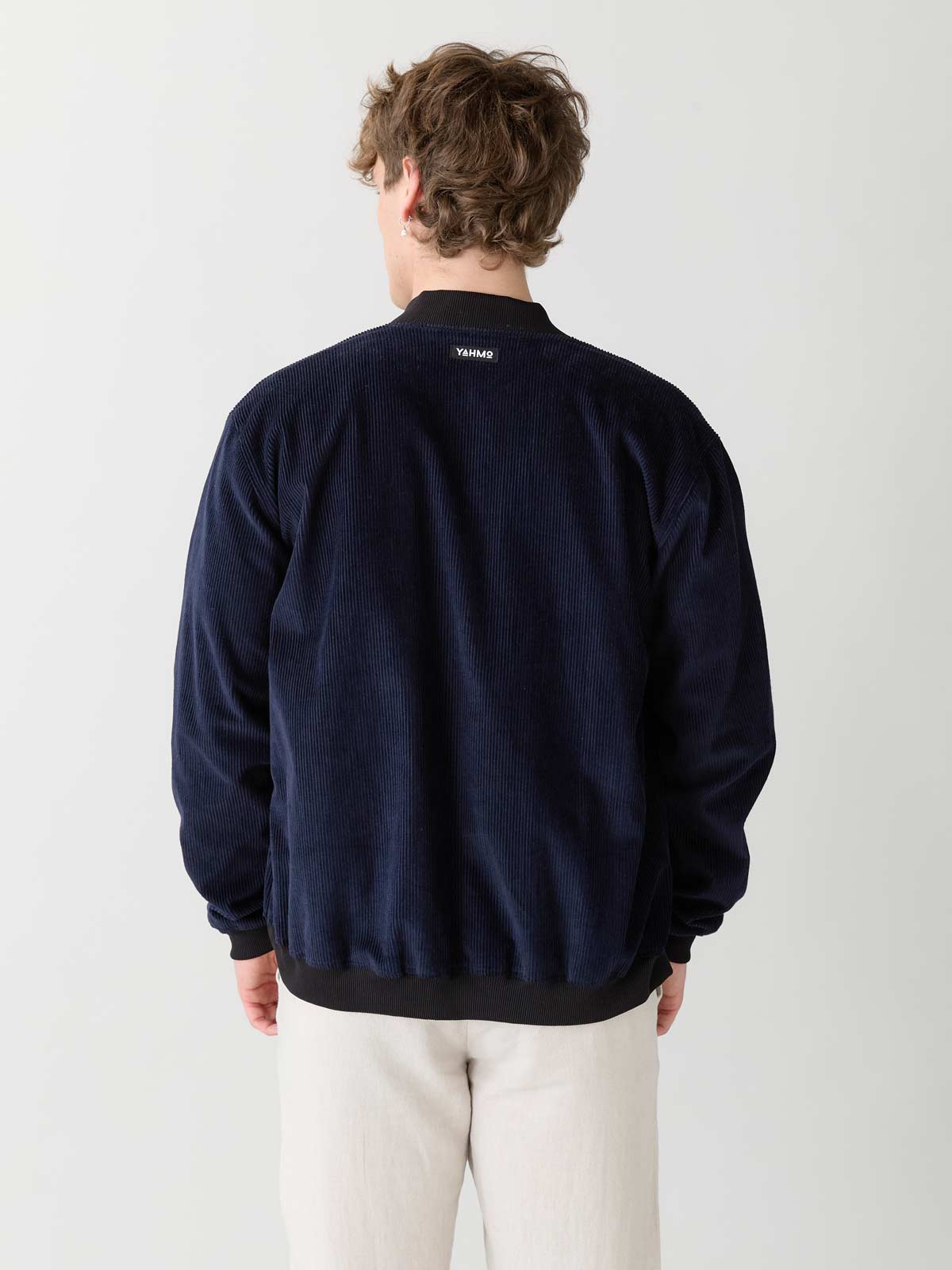 papyrus/navy Cord Wendejacke