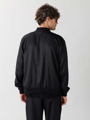 sandalwood/black Reversible Bomber