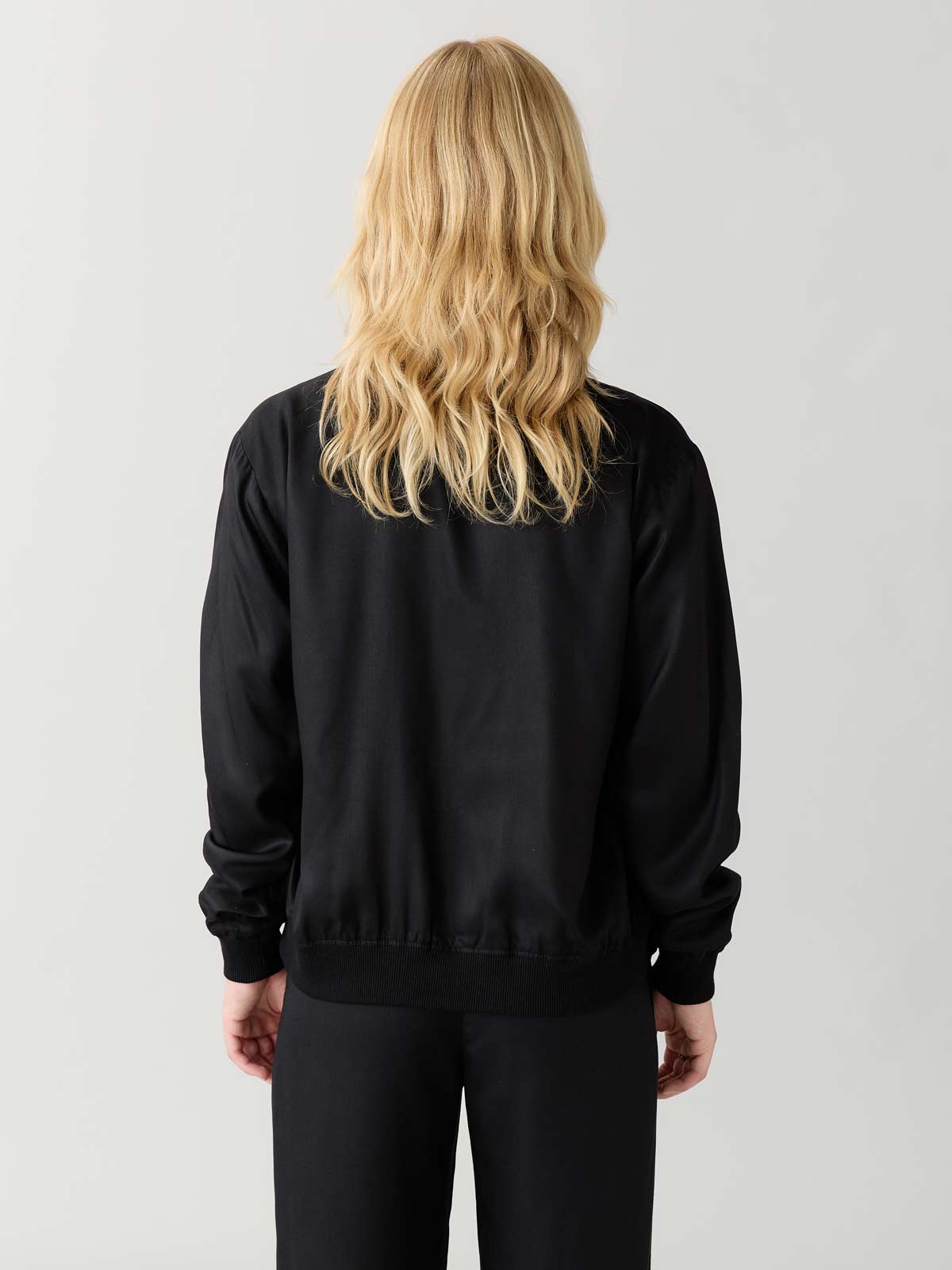 eclipse/black Reversible Bomber