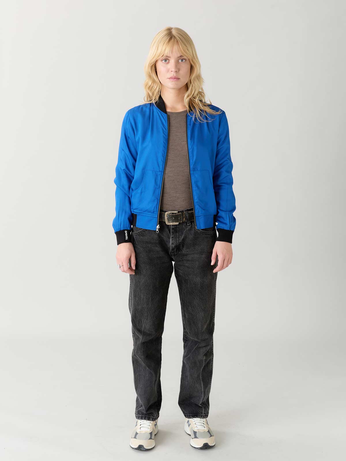 metropolis blue Reversible Bomber Yahmo