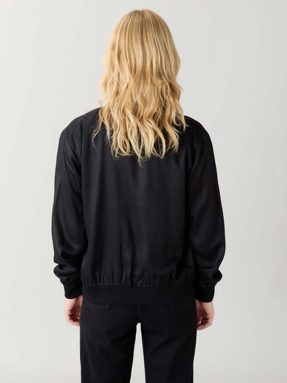 sandalwood/black Reversible Bomber