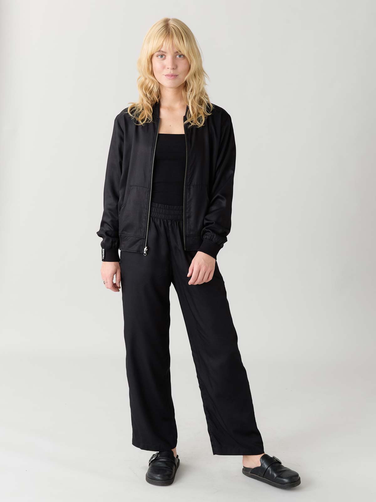 black Pants made from TENCEL Lyocell