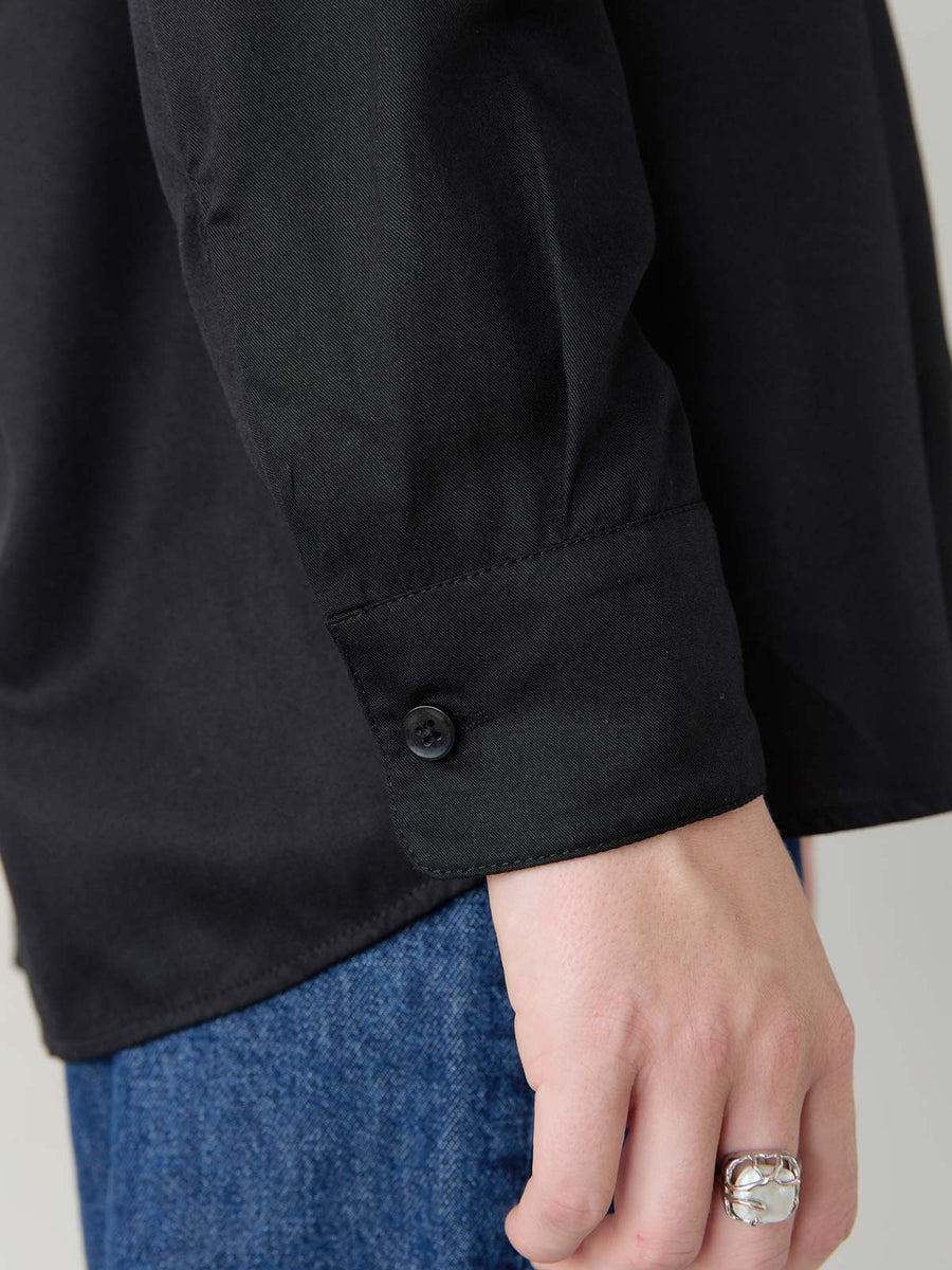 black Shirt made from TENCEL Lyocell