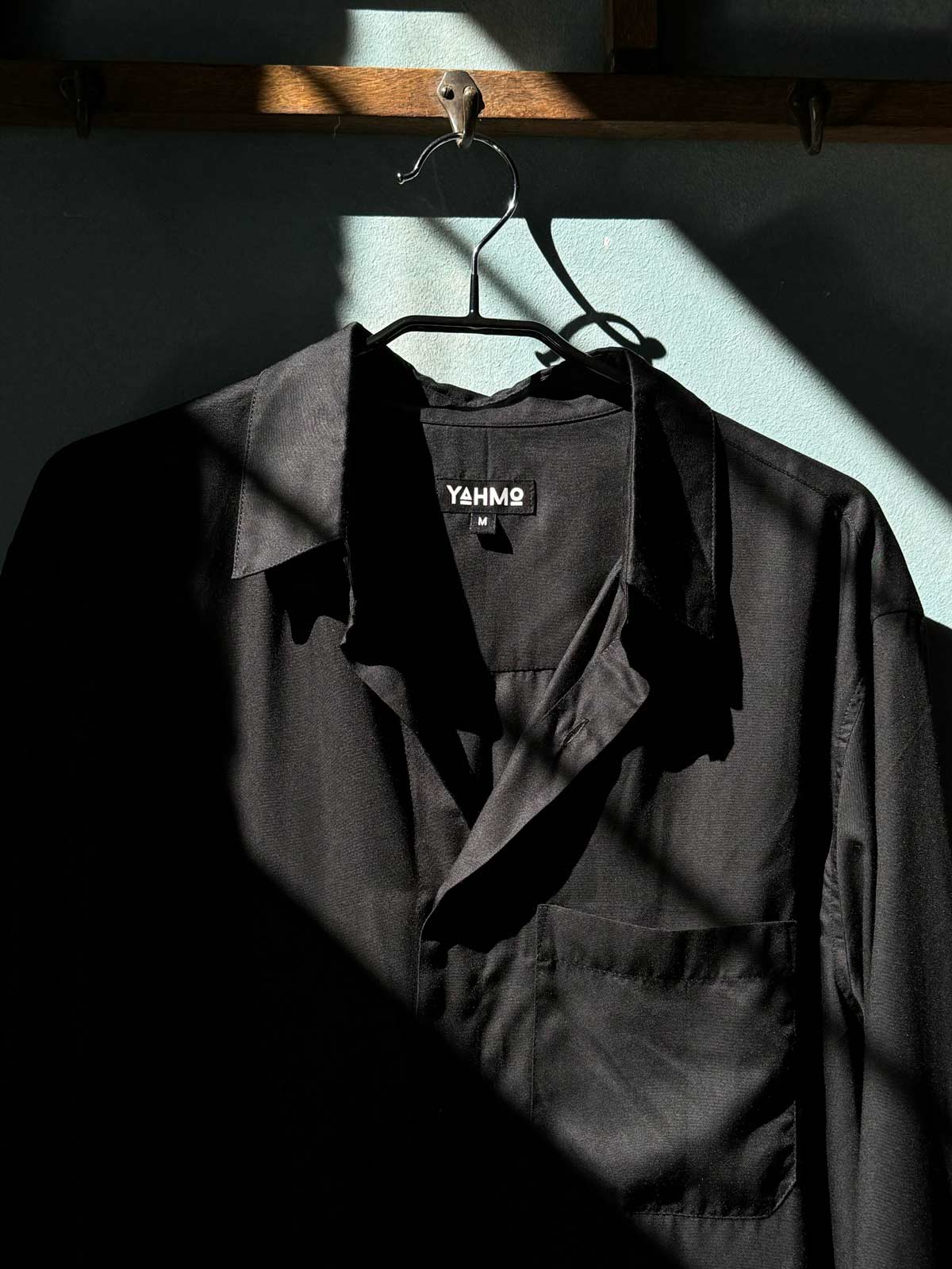 black Shirt made from TENCEL™️ Lyocell