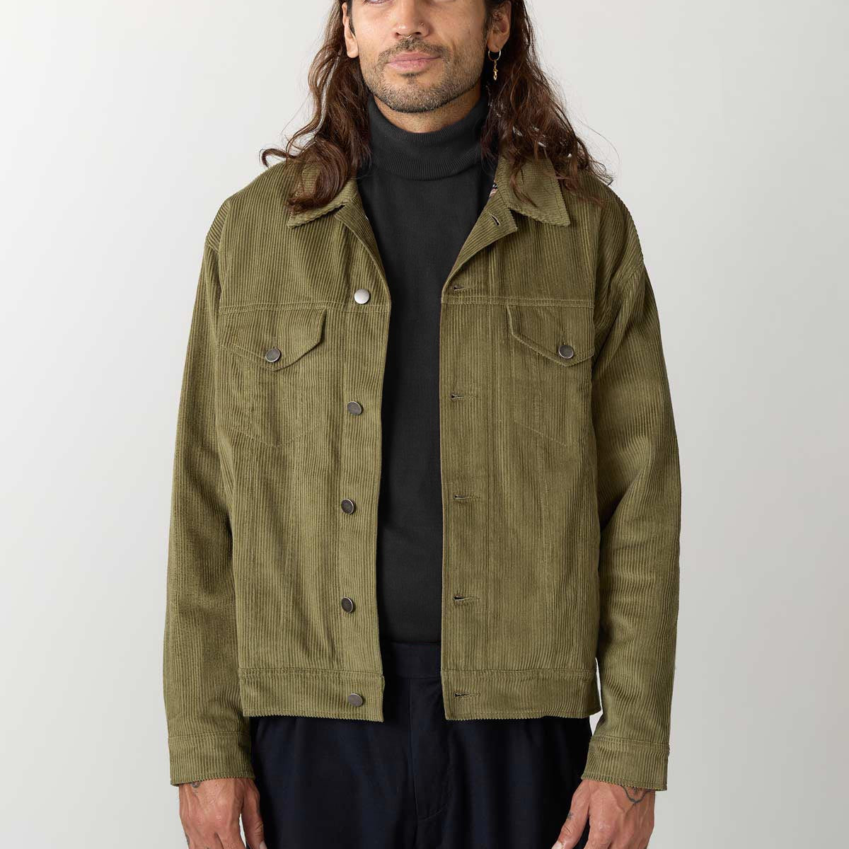 ジャケット・アウター AS\"ON POSET CORDUROY JACKET as