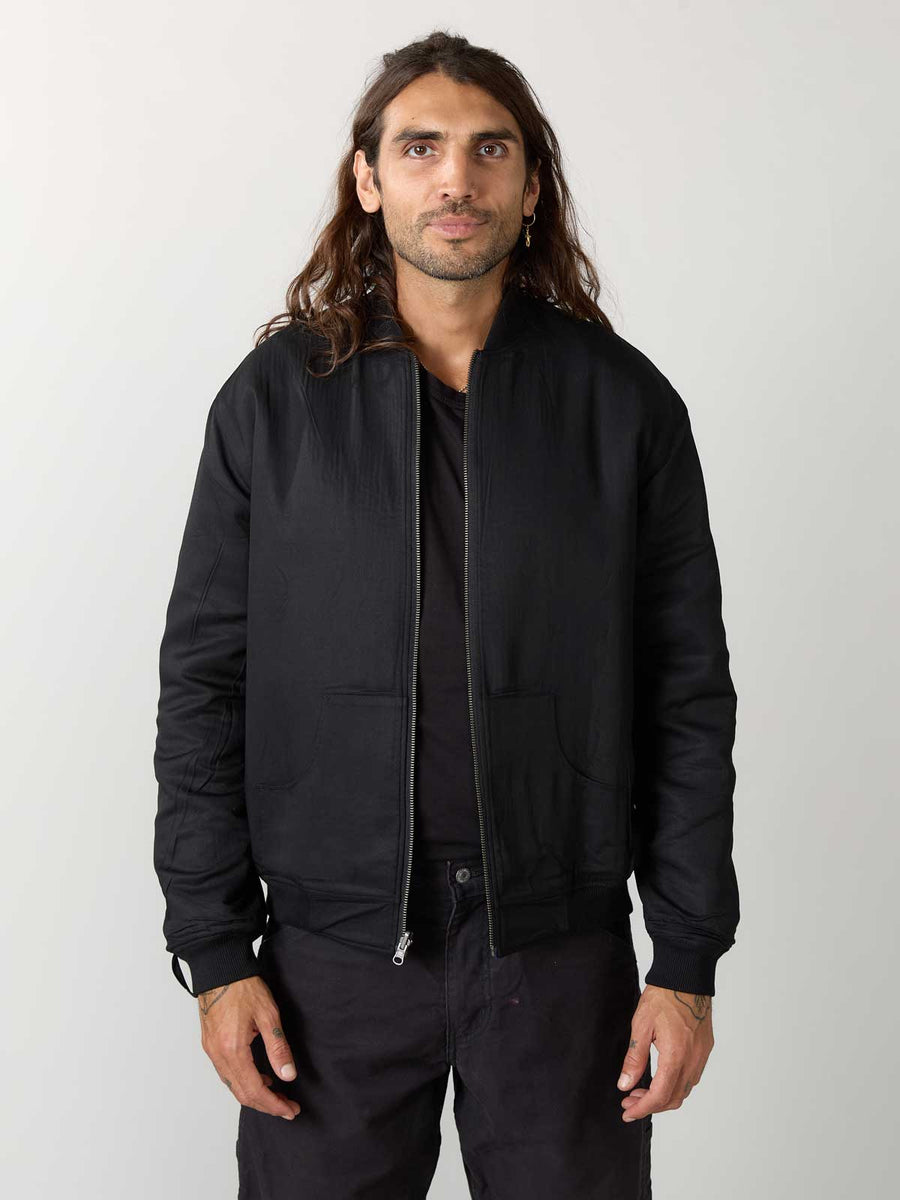 ink/black Reversible Sofa Bomber