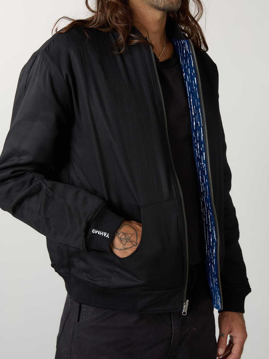 ink/black Reversible Sofa Bomber