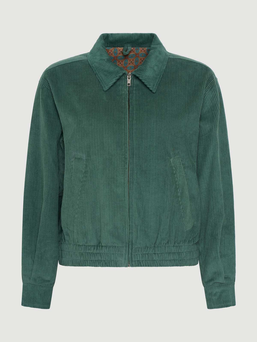 teal Corduroy Jacket