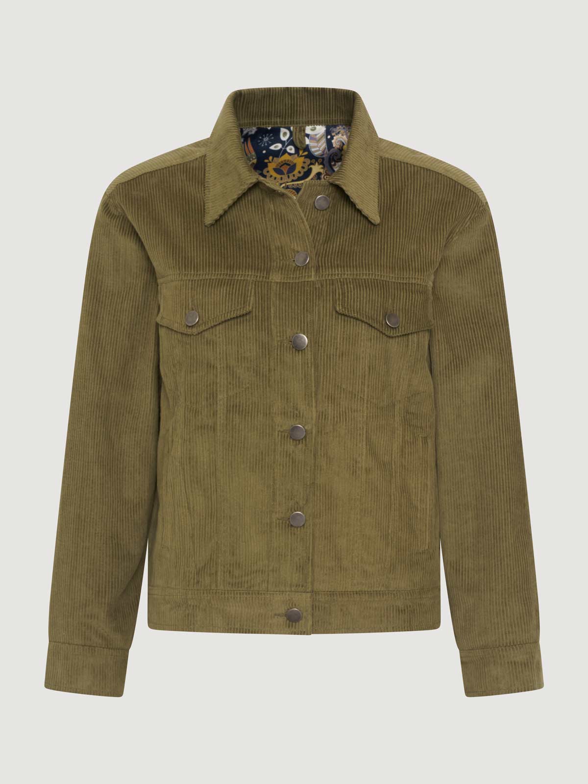 olive Cordjacke