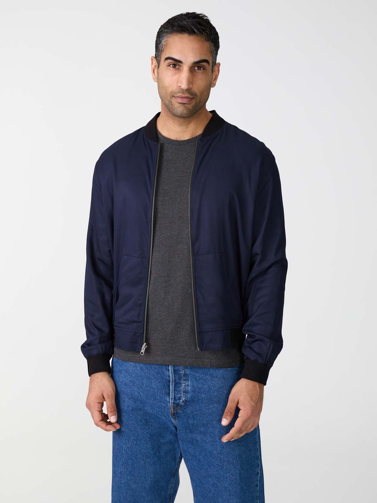 moka/navy Wendejacke