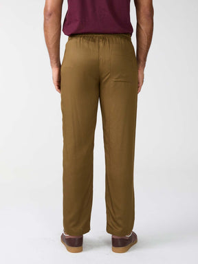 brown Pants made from TENCEL Lyocell