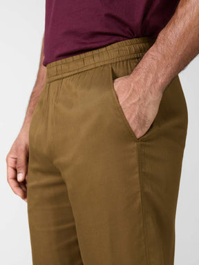 brown Pants made from TENCEL Lyocell