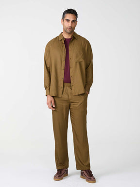 brown Pants made from TENCEL Lyocell