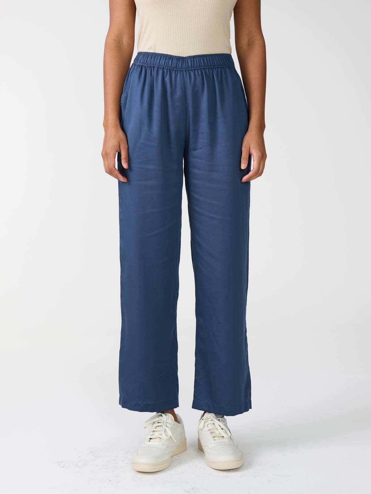 blue Pants made from TENCEL Lyocell