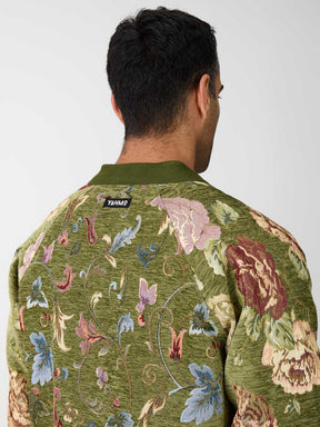 garden/wine Bruno Reversible Bomber Jacket