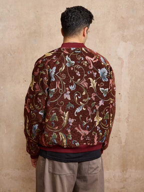 rosie/wine Bruno Reversible Bomber Jacket