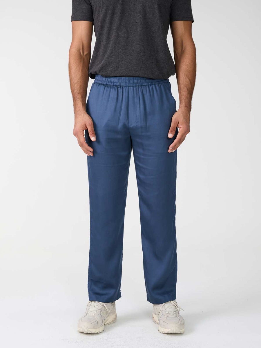 blue Pants made from TENCEL Lyocell