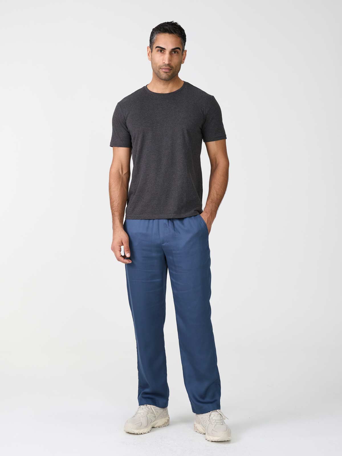 blue Pants made from TENCEL Lyocell