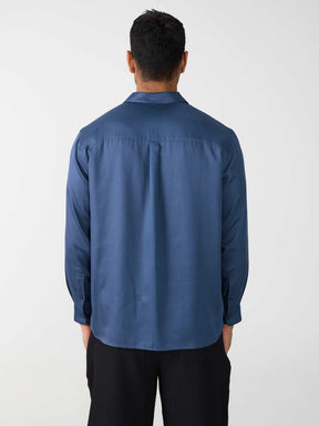 blue Shirt made from TENCEL Lyocell