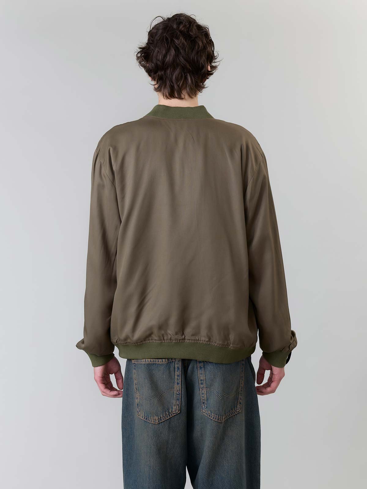 Laslo Reversible Bomber Jacket daydream/olive