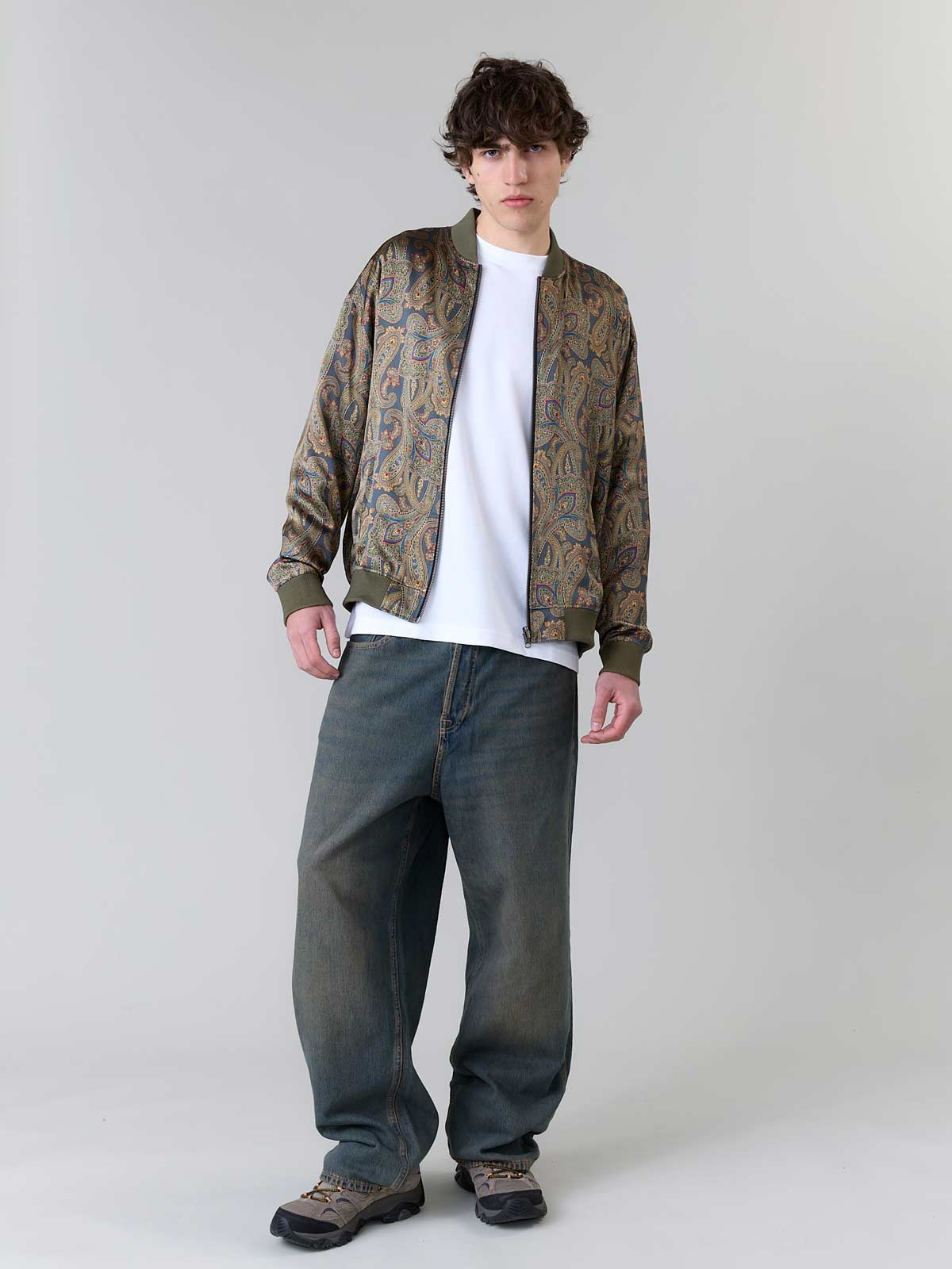Fred Reversible Bomber Jacket palermo/olive
