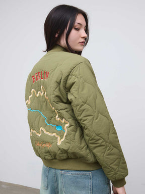 Trudi Gesteppte Bomberjacke