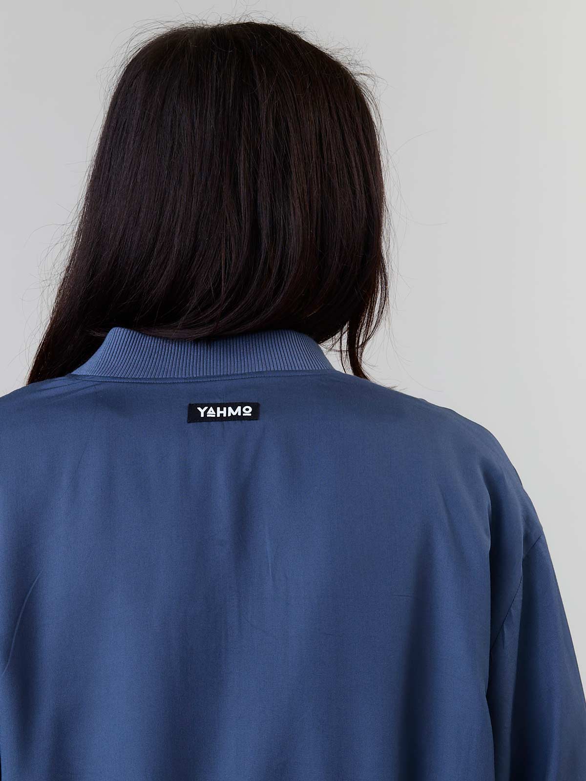 Lene Reversible Bomber Jacket zen indigo/blue