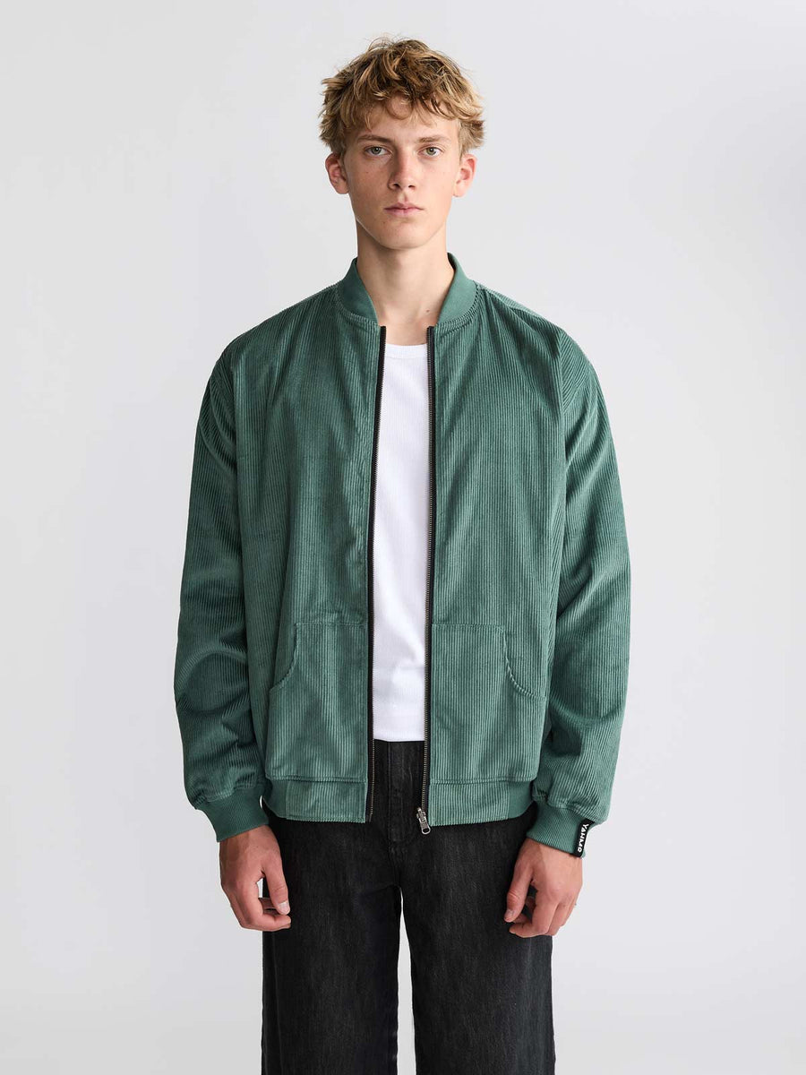 Oskar Reversible Bomber Jacket Atlas/Teal