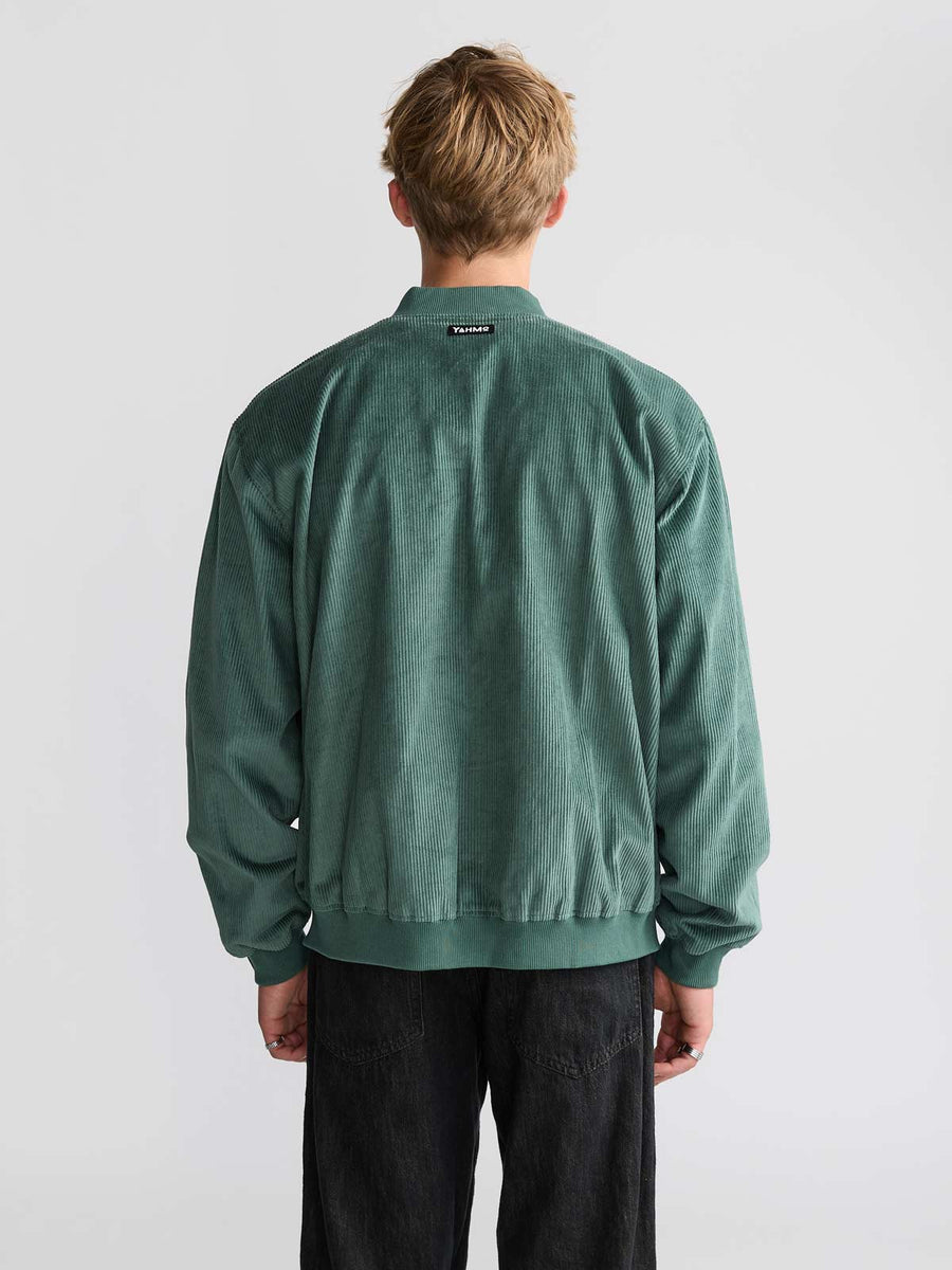 Oskar Reversible Bomber Jacket Atlas/Teal