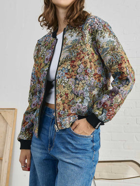 Berta Wendejacke Bouquet/Black