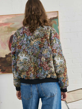 Berta Wendejacke Bouquet/Black