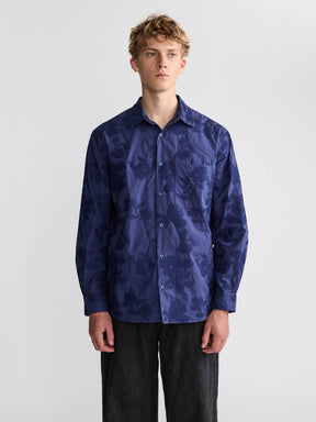 Hans Hemd Cobalt