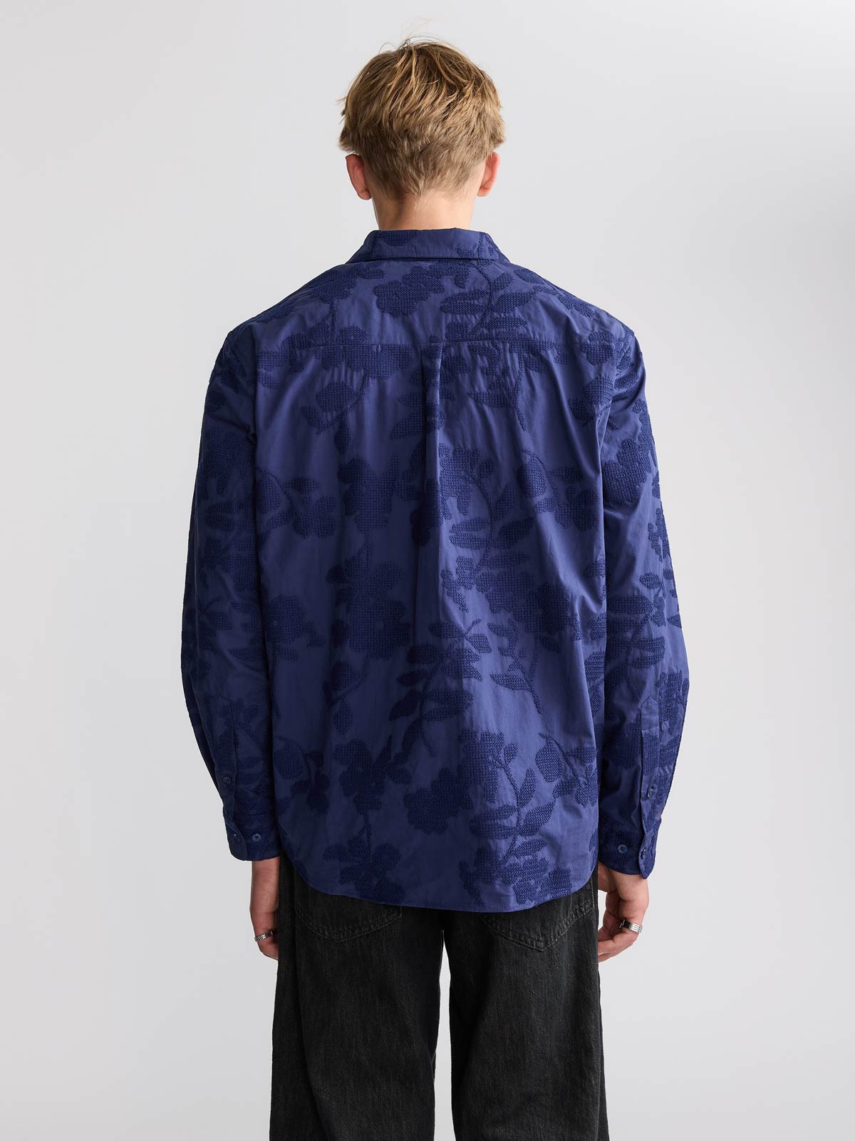 Hans Hemd Cobalt