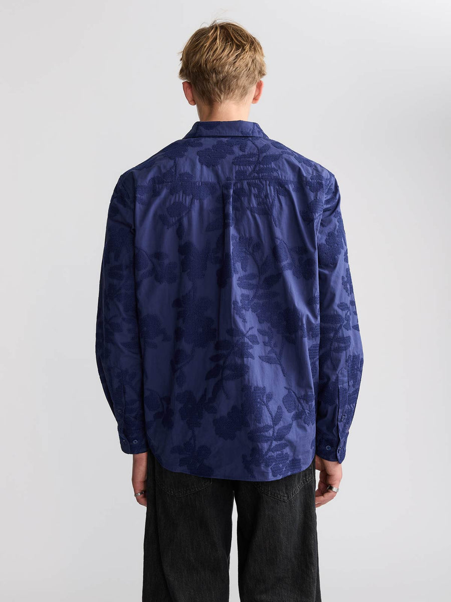 Hans Hemd Cobalt