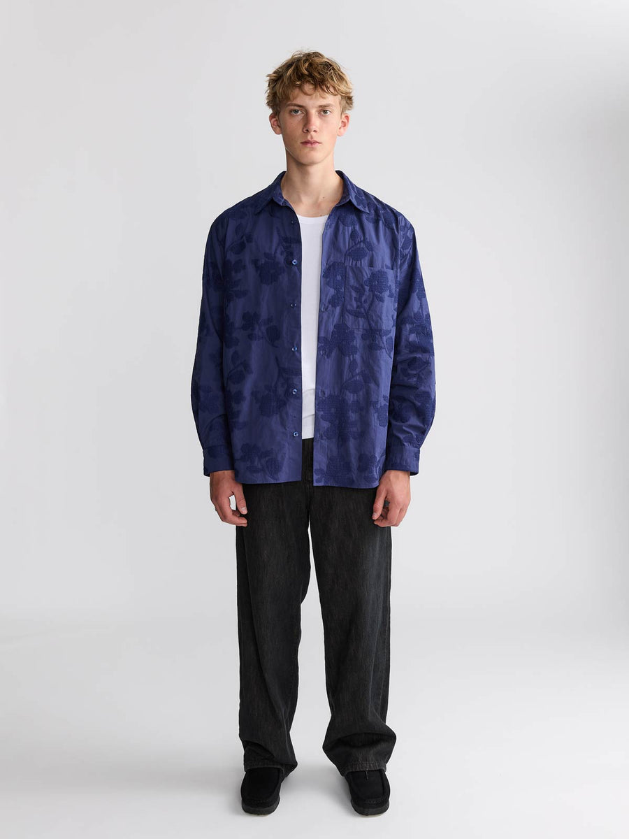 Hans Hemd Cobalt