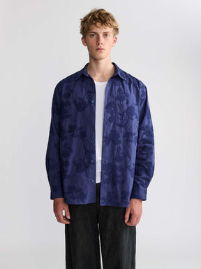 Hans Hemd Cobalt