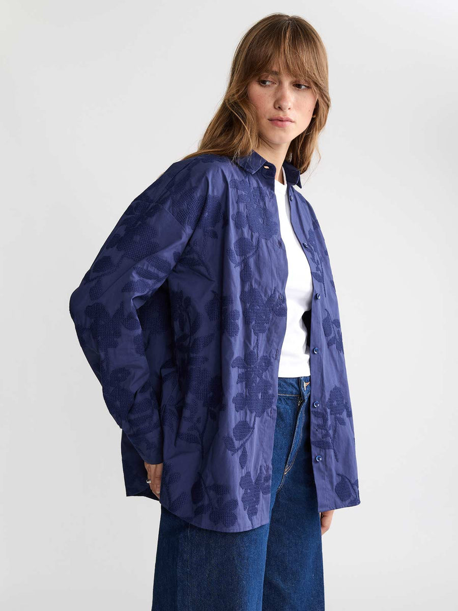 Mona Shirt Cobalt