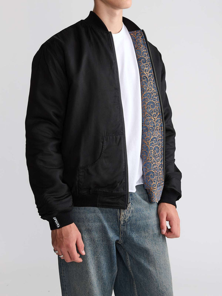 Siggi Reversible Bomber Jacket Copper/Black